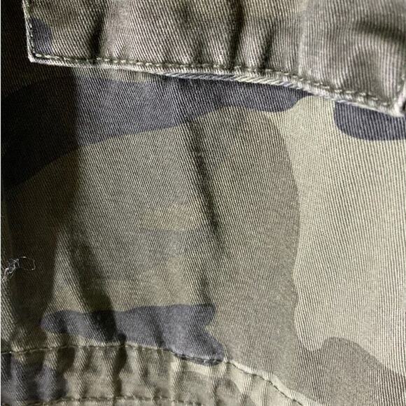 41 Hawthorn Camo Jacket Women Size Medium Zip Snap Long Sleeve Drawstring Waist - Picture 7 of 9